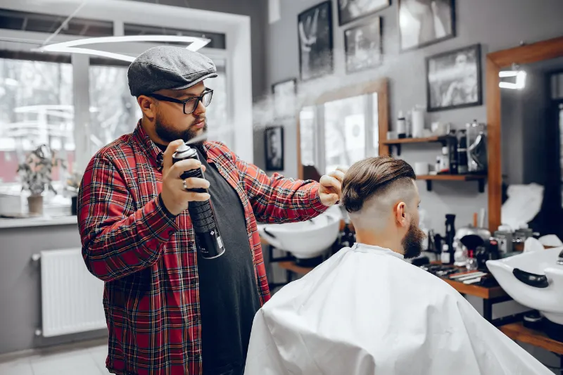 Finishing a style in the shop